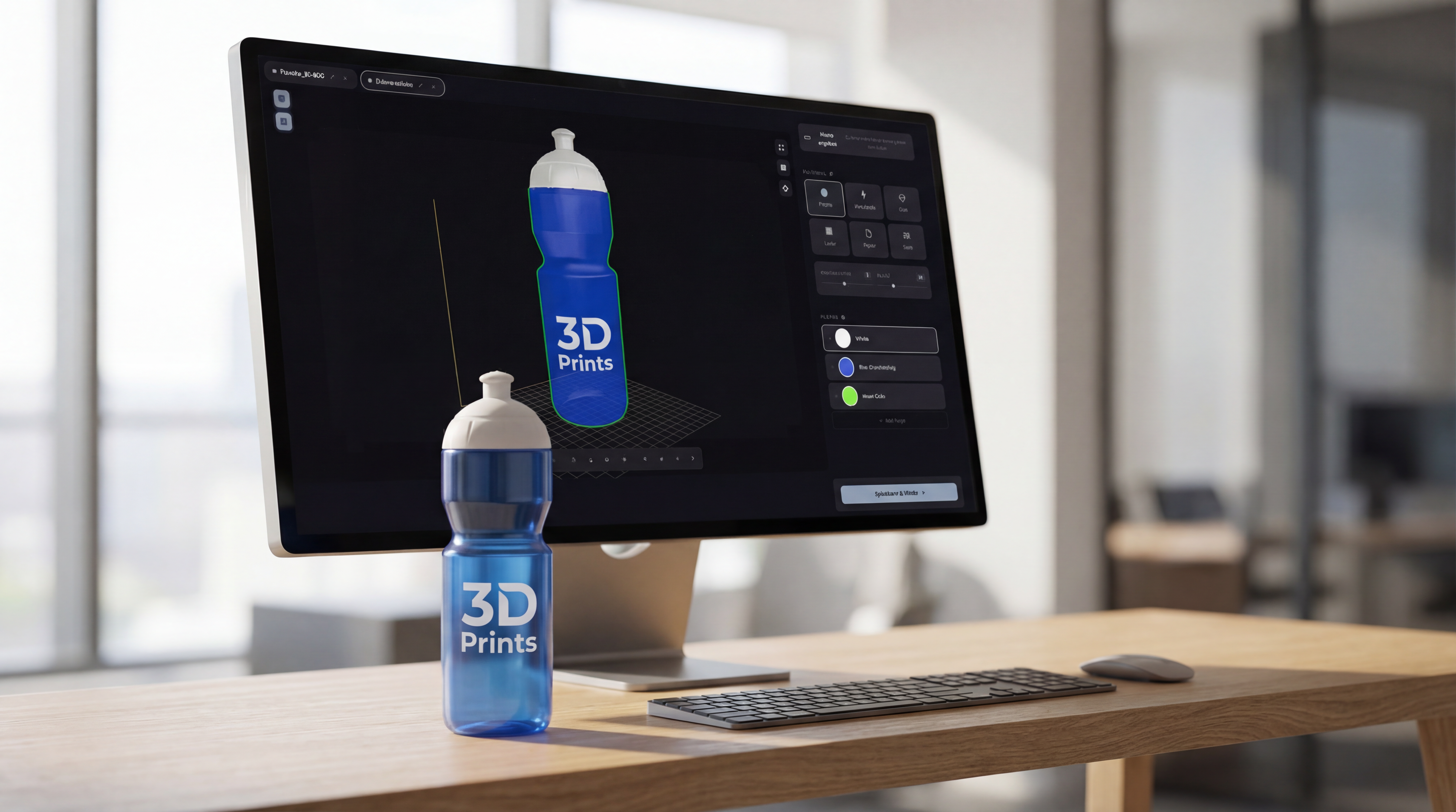 Aperçu de la visualisation 3D